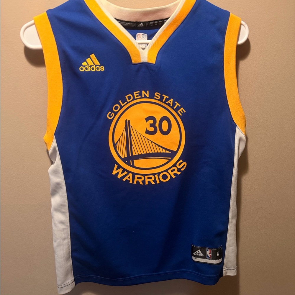 Adidas Kids Curry Golden State Warriors Jersey